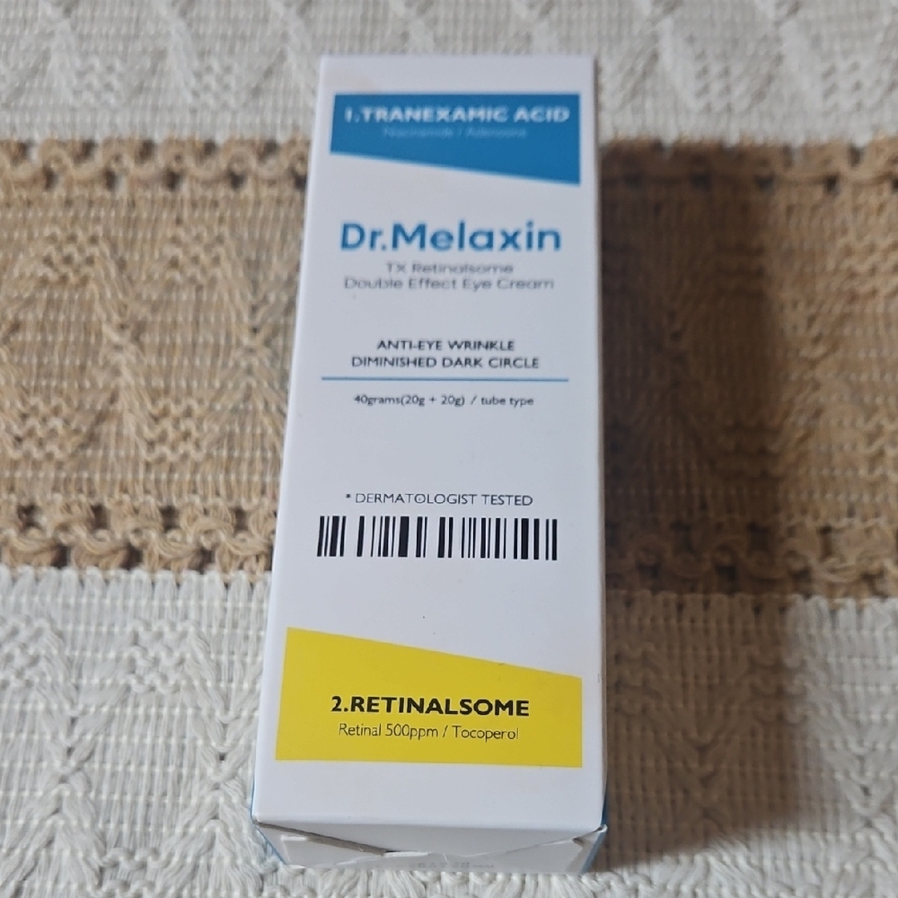 Double Effect Eye Cream - White and Blue